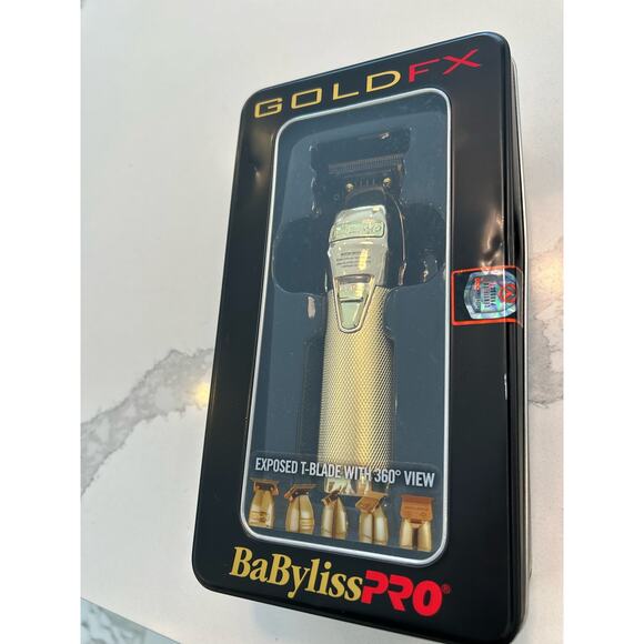 BaBylissPRO FX+ Professional Barber Cord/Cordless Hair Trimmers - GOLDFX+ - Picture 6 of 8